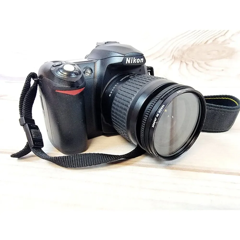Nikon D50 Black DSLR Camera with Nikon AF Nikkor 28-80mm f/3.3-5.6G ED Lens
